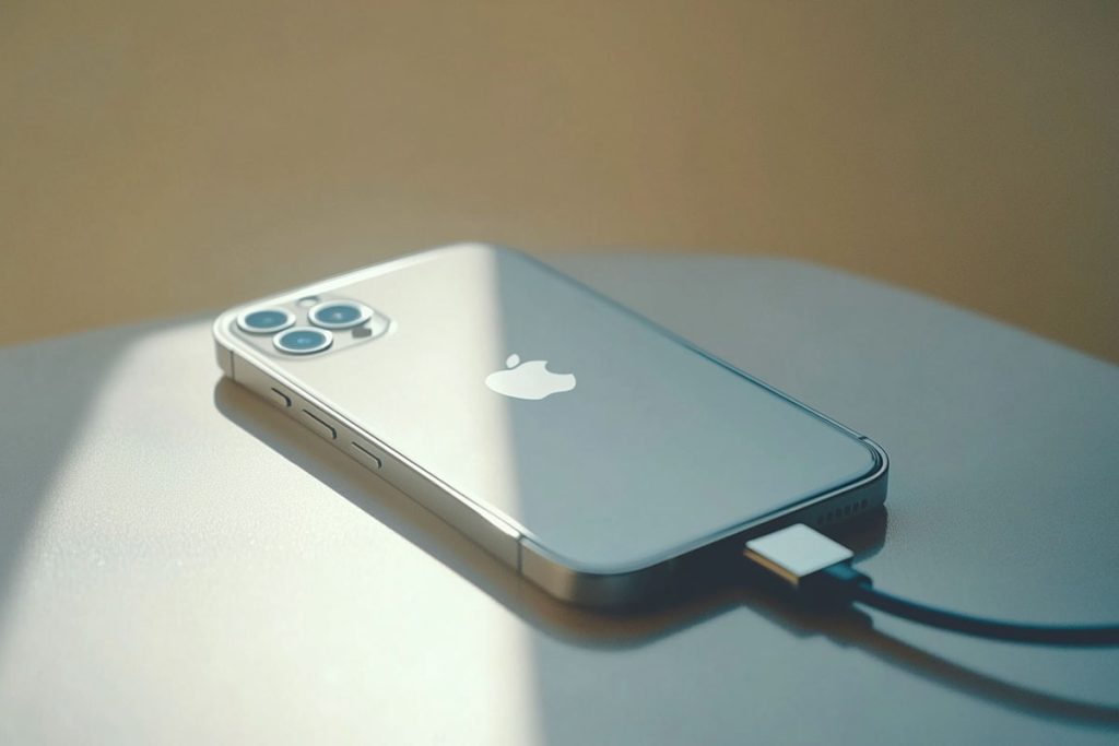 ancien chargeur iphone